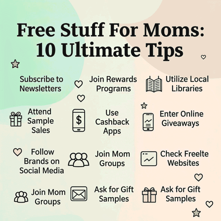 Free Stuff For Moms: 10 Ultimate Tips