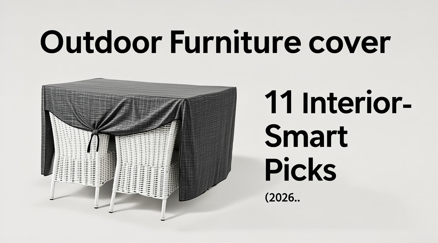 Outdoor furniture cover: 11 Interior-Smart Picks [2026...
