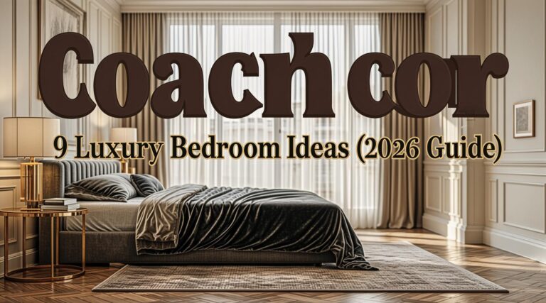 Coach cover: 9 Luxury Bedroom Ideas [2026 Guide]