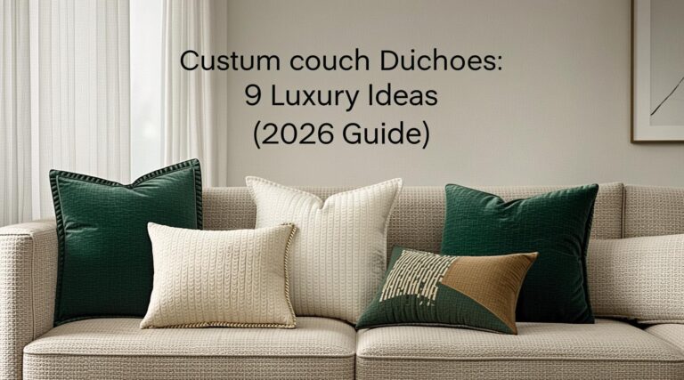 custom couch cushions: 9 Luxury Ideas [2026 Guide]