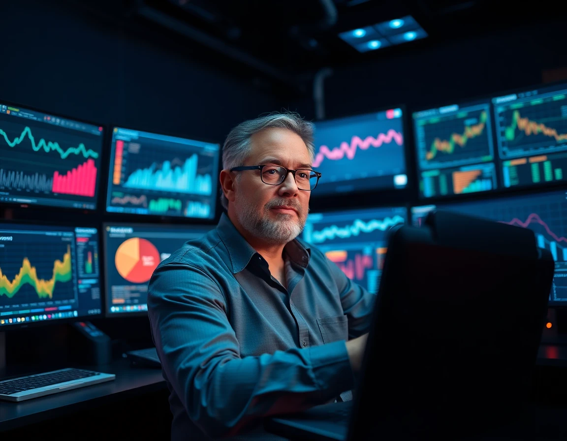 Media expert using analytics tools for advanced relatednewsnetwork strategies