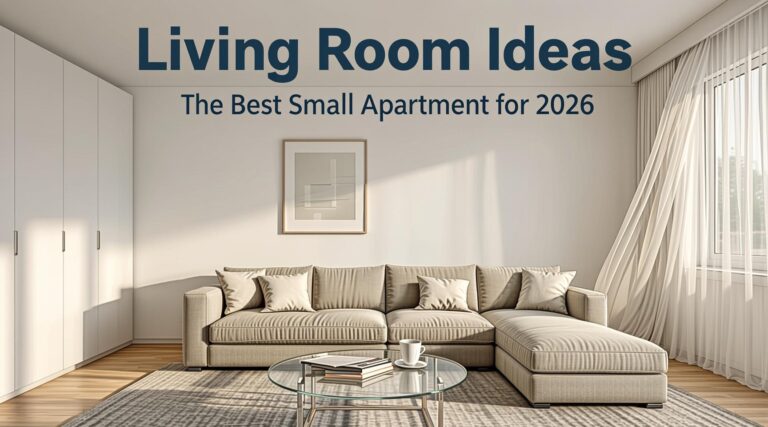 The Best Small Apartment Living Room Ideas for 2026 1 Small Apartment Living Room Ideas